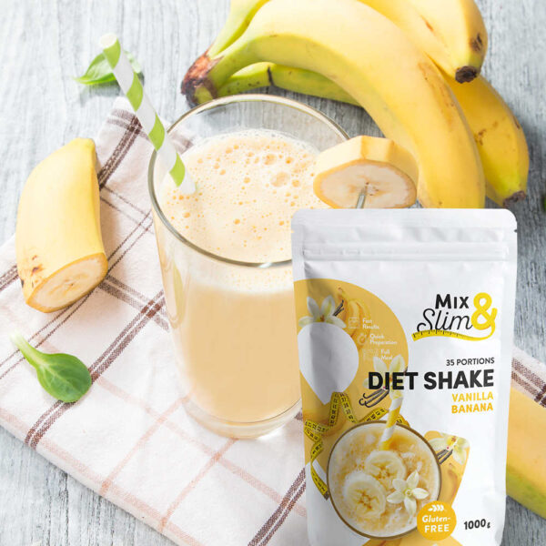 Napój proteinowy wanilia i banan 1000 g (35 porcji)
